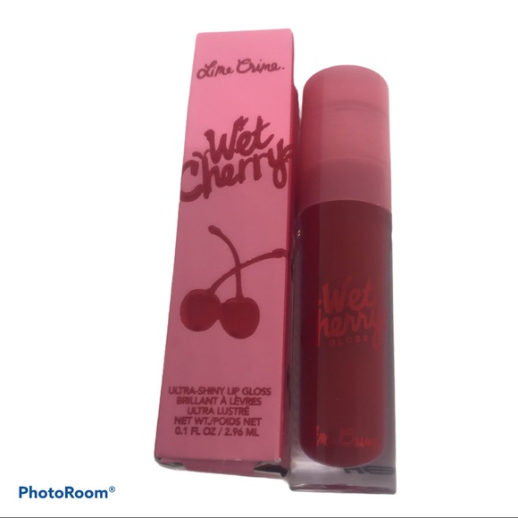Lime Crime Wet Cherry Gloss MARASCHINO CHERRY new - Picture 3 of 8